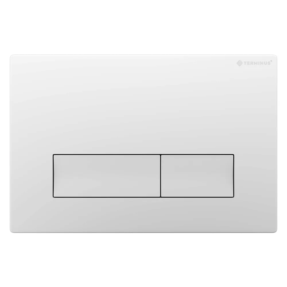 Клавиша смыва Terminus 72K24х16W, белый
