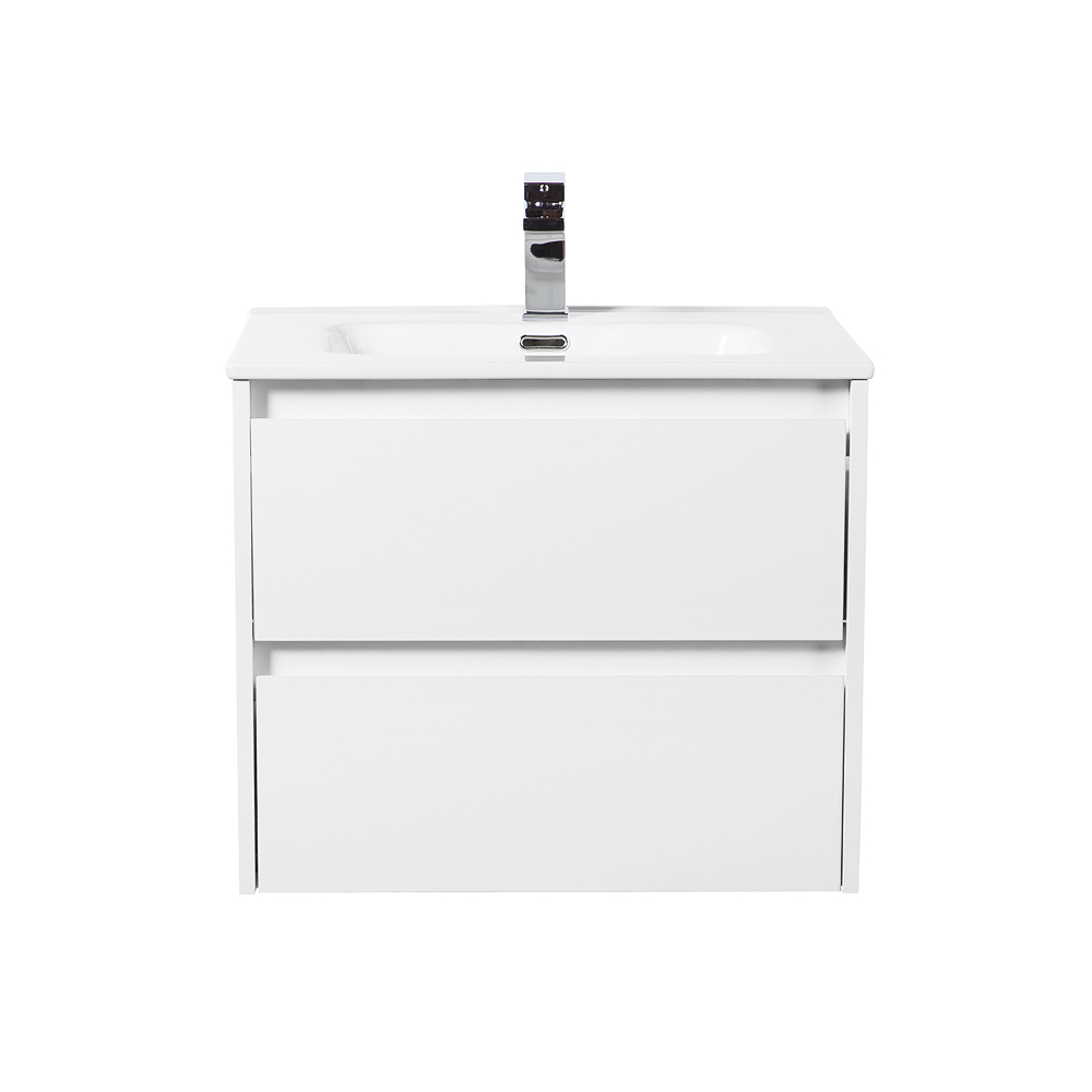 База под раковину подвесная BelBagno Kraft 600х500х460 мм, Bianco Opaco (KRAFT-600-2C-SO-BO)