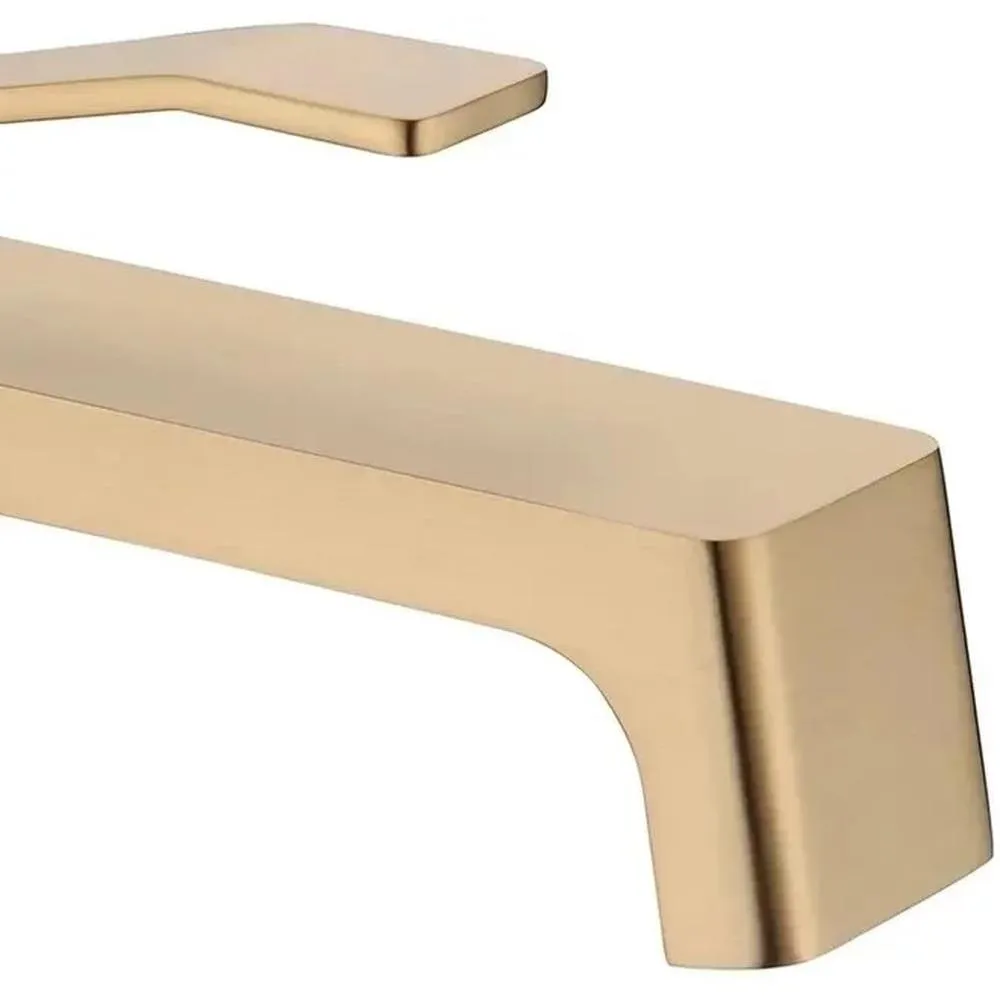 Смеситель для раковины Grocenberg GB2090MG, матовое золото