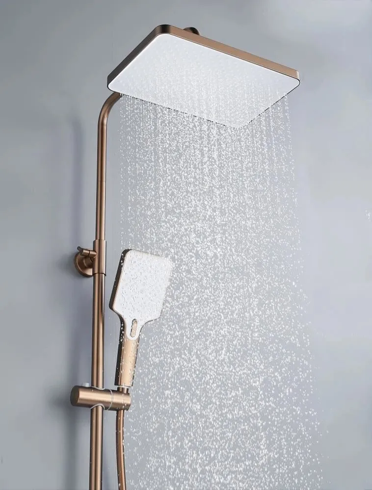 Душевая система Knotlor KN-23/RB, бронза