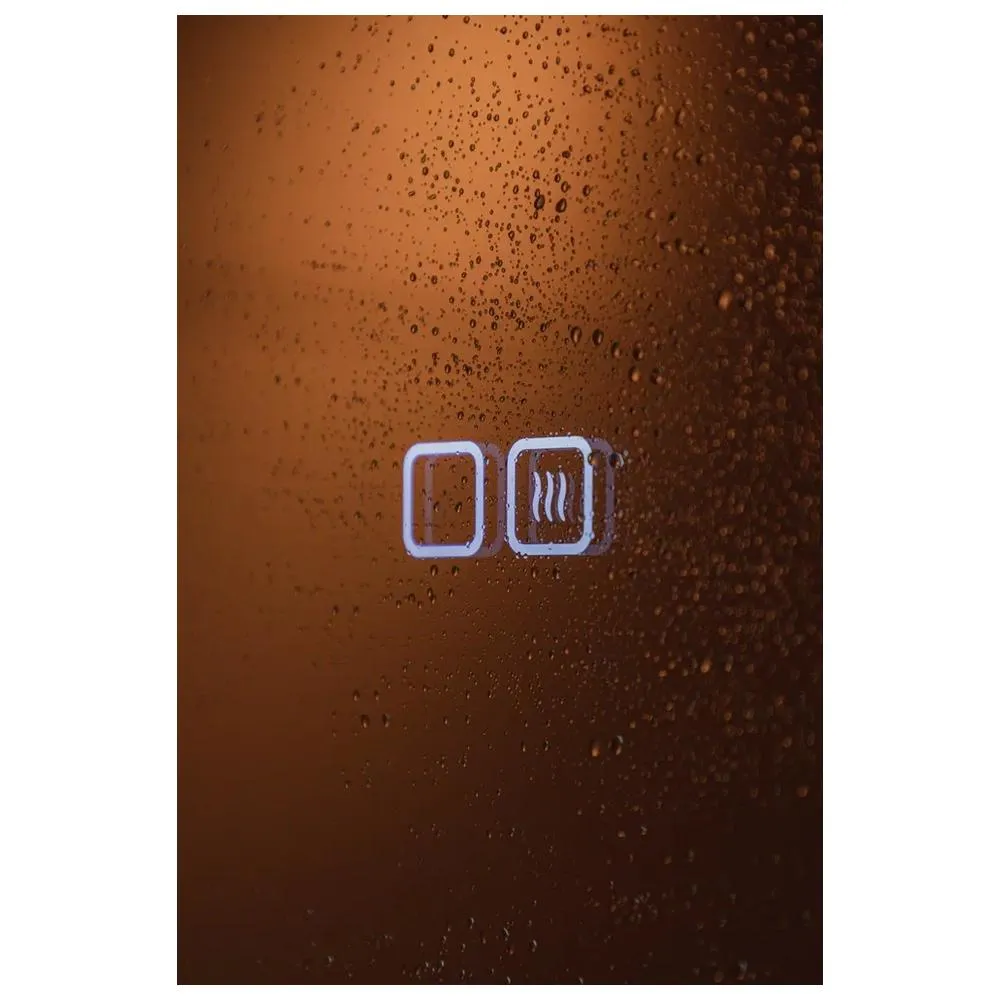 Зеркало Silver Mirrors Stiv-Lite 500х700 - 2 (открытая подсветка, cенсорный выключатель, подогрев)