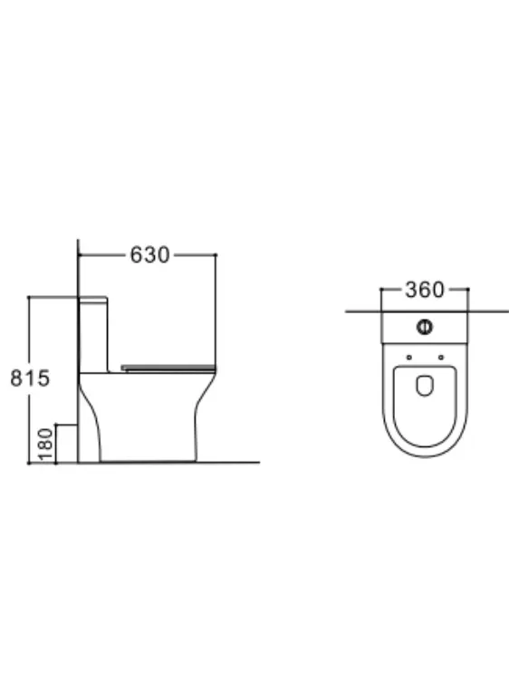 Унитаз напольный Aquatek Леон ободковый с бачком (AQ2785T-00)