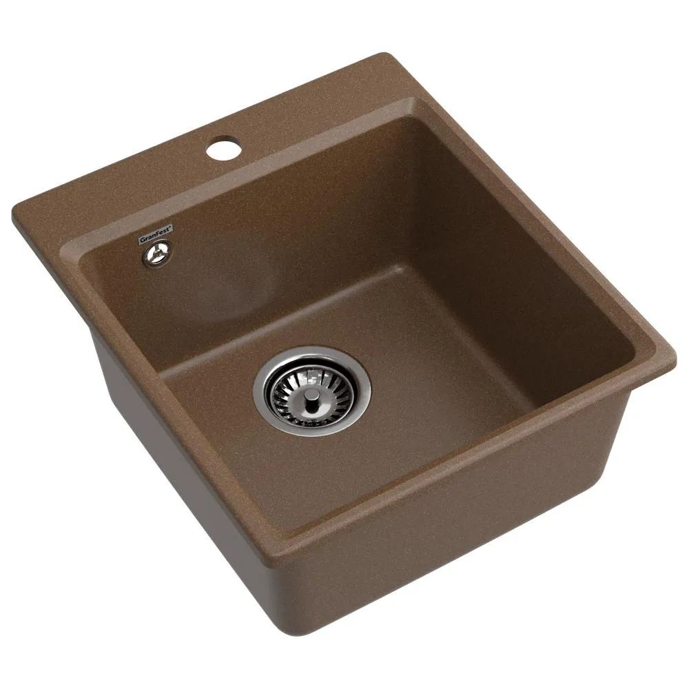 Кухонная мойка GranFest GF-LV-420, терракот