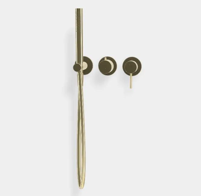 Смеситель для душа Fima Carlo Frattini Spillo Up, шампань (F3049WX8HL)