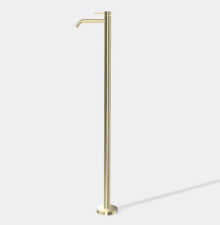 Смеситель для раковины Fima Carlo Frattini Spillo Up, шампань (F3031/PNHL)