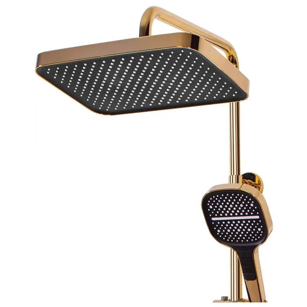 Душевая система Hansberge H5065GO, золото