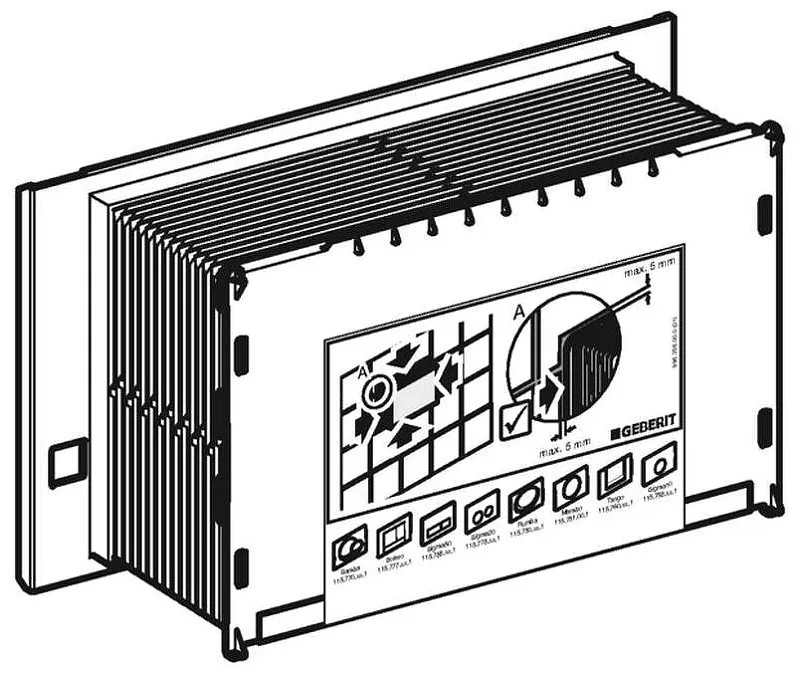 Гофра Geberit для 111.300.00.5 (241.826.00.1)