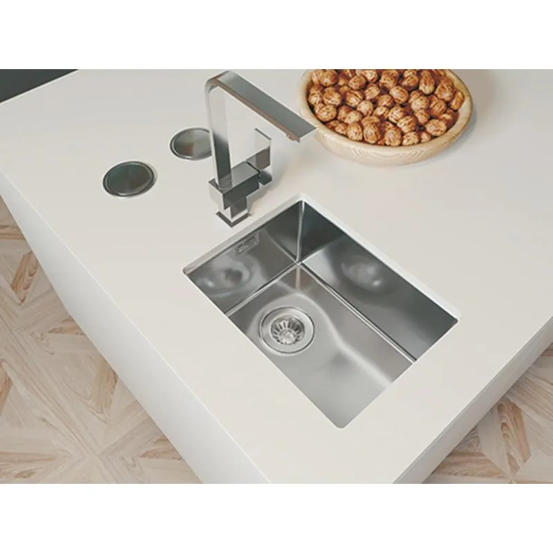 Кухонная мойка Florentina ОПТИМА-HM OHM.300.400.В.10.S.10, нержавеющая сталь