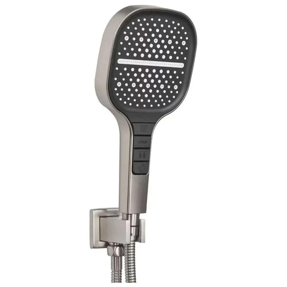 Душевая система встраиваемая (без излива) Hansberge H6070NK, никель