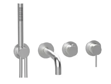 Смеситель для ванны и душа Almar Water Control Modular, с переключателем на 2-3 положения, Stainless Steel AISI 316 (E180143.316)