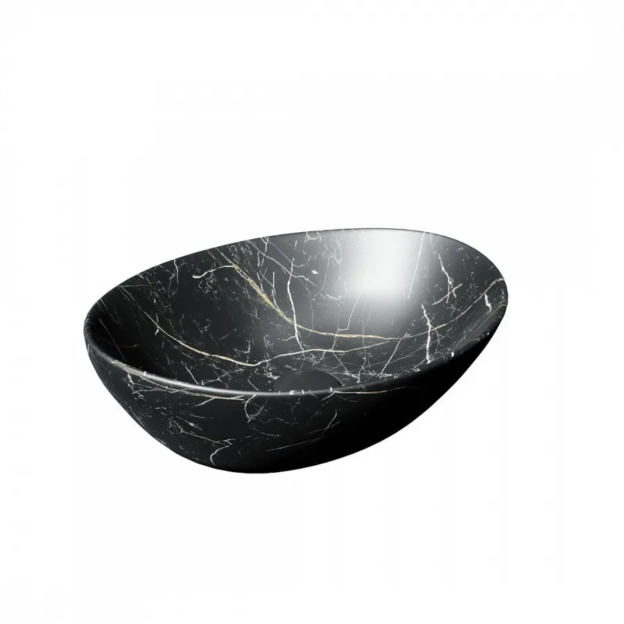 Раковина чаша Maretti EN13NS87-560MR, черный мрамор