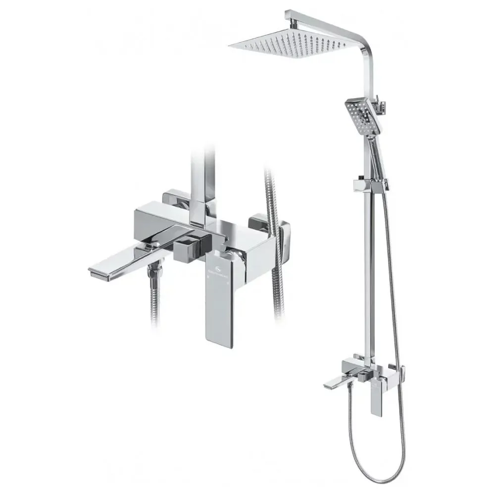 Душевая система Grocenberg GB7008CR, хром