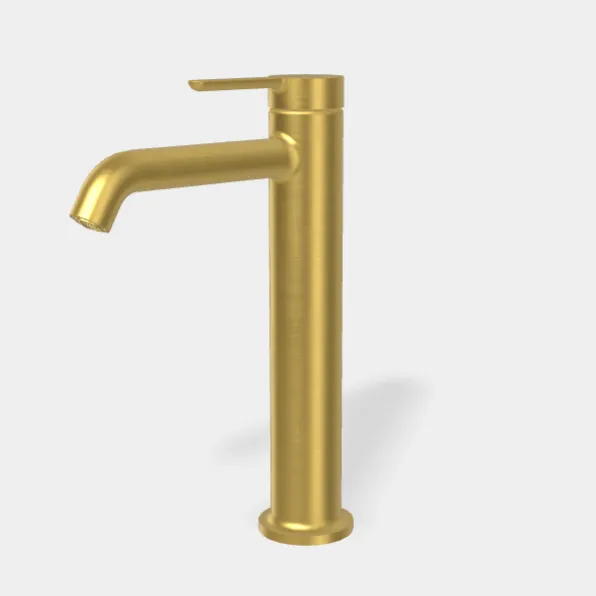 Смеситель для раковины Fima Carlo Frattini Snap, золото брашированное (F3111LOS)