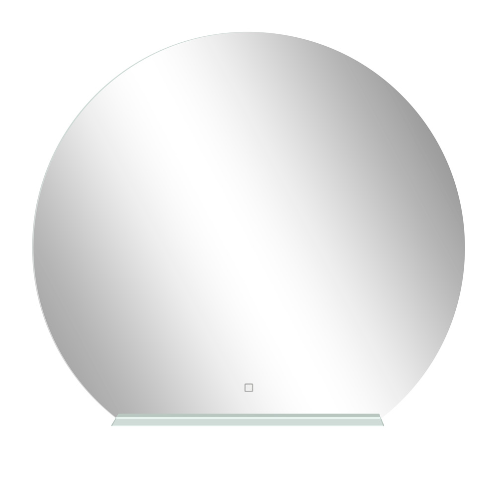 Зеркало с встроенным светильником и сенсорным выключателем с полкой BelBagno 900 х 30 х 900 (SPC-RNG-900-LED-TCH-MENS)