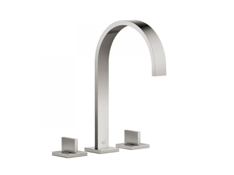 Смеситель для раковины Dornbracht MEM, платина (20.715.782.08)