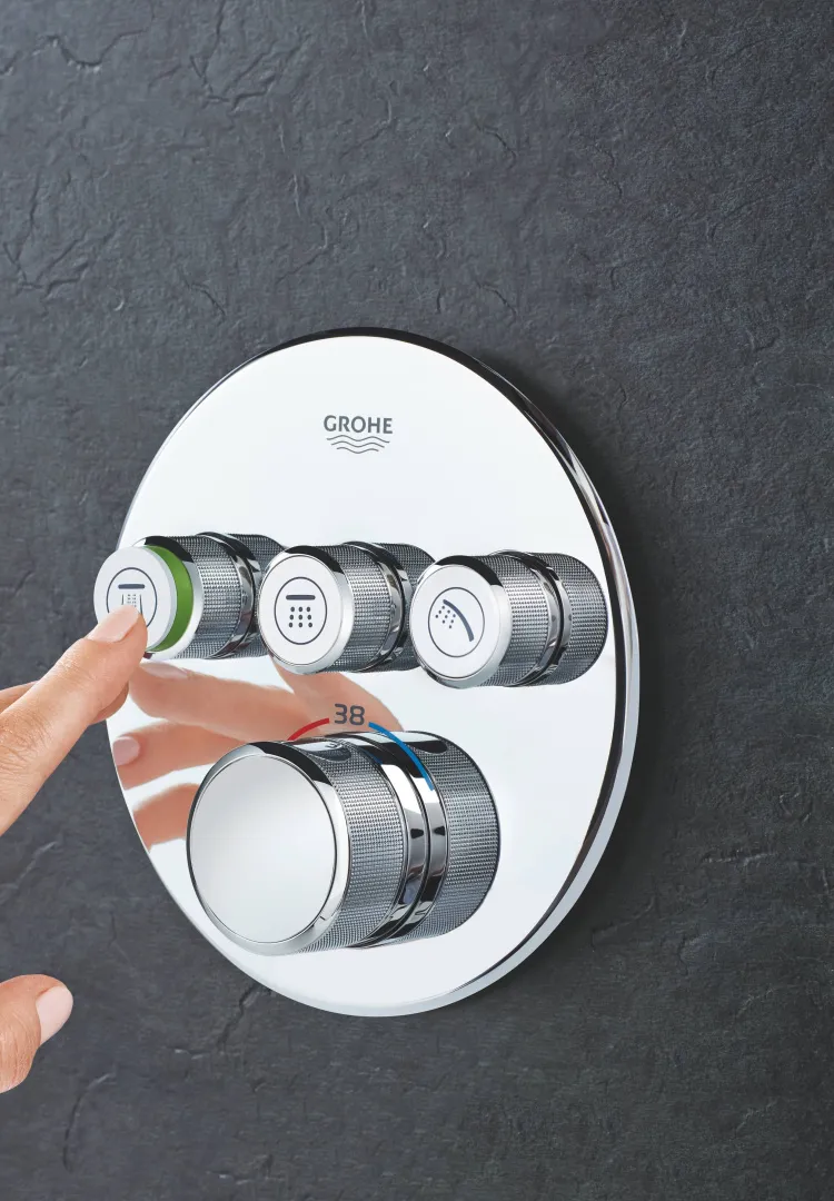 Термостат для душа Grohe Grohtherm SmartControl 29121000 хром