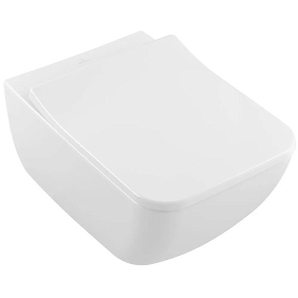 Унитаз подвесной Villeroy & Boch Venticello DirectFlush (4611RL01) микролифт SlimSeat Line
