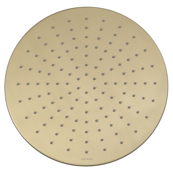 Верхний душ Splendy Feeling R 300х300 золото матовое (FR212X300R1GM)