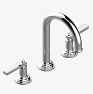 Смеситель для раковины THG West Coast Metal with lever, никель (U9B B01 152/US)