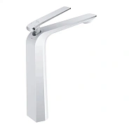 Смеситель для раковины Rose R13F R1311F, белый/хром