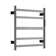 Полотенцесушитель электрический Raglo настенный сенсорный с терморегулятором, графит (R350.01.09)