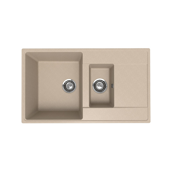 Кухонная мойка Ulgran Quartz Prima 860 1,5K-03, десерт