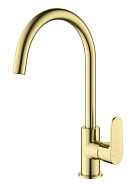 AQ1282BG ОБЕРОН смеситель для кухни, шлиф. золото