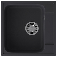 Кухонная мойка GranFest QUARZ 48, черный