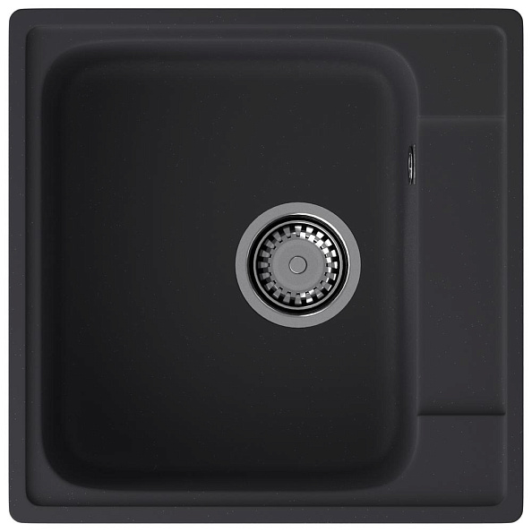 Кухонная мойка GranFest QUARZ 48, черный