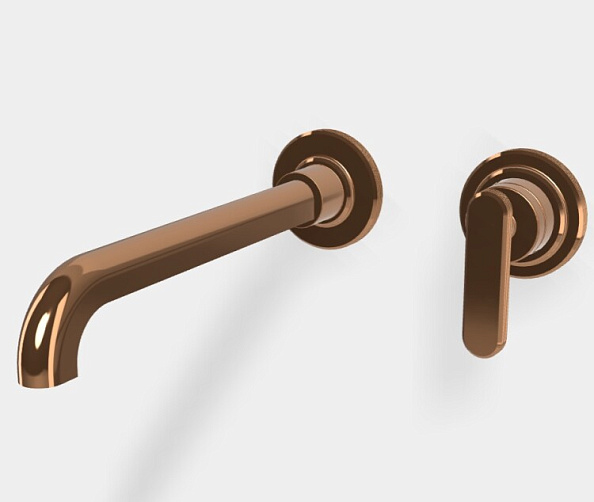 Смеситель для раковины Fima Carlo Frattini Park Lane, бронза брашированная янтарная (F1301WZX9ZS)