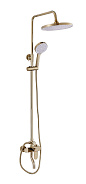 Душевая система FASHUN с изливом золото (A2485-35)