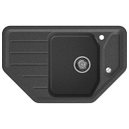 Кухонная мойка GranFest CORNER 800E, графит
