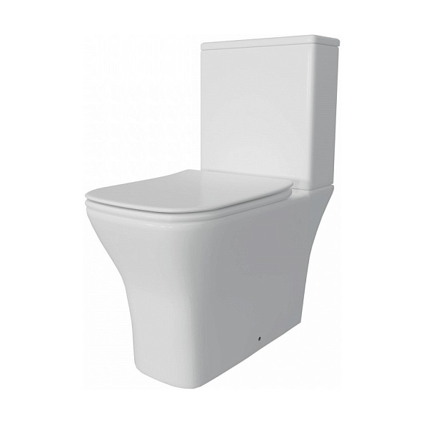 Унитаз напольный WesnaArt KUBUS 103-KUB13, белый