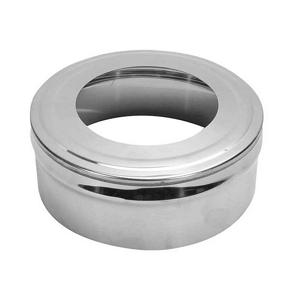 Заглушка с отверстием Ferrum (430/0,5мм) Ф150x250