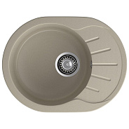 Кухонная мойка GranFest RONDO 580L, топаз
