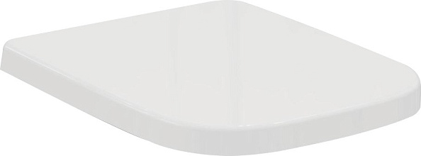 T468301 Ideal Standard i.life B Сиденье и крышка, с функцией плавного закрытия, дюропласт, металлические шарниры, легкосъемное