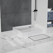 Акриловый поддон BelBagno 1000х1000 мм, белый (TRAY-BB-A-100-15-W)