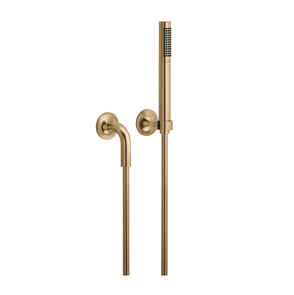 Душевой набор Dornbracht Vaia, латунь темная матовая (Dark Brass Brushed) (27.808.809.39)