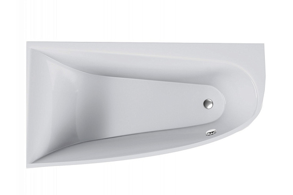 Ванна акриловая левосторонняя Vayer BOOMERANG Гл000010848, 160x90