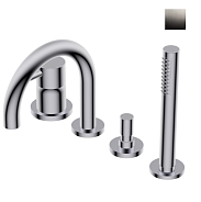 Смеситель для ванны и душа Ritmonio Diametro35 S, Brushed Black Chrome (PR52EG202BLX)