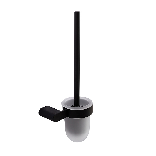 Ёршик для унитаза Cezares Stylus, черный матовый (STYLUS-TBS-V-NOP)