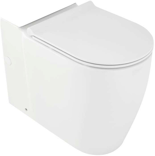 UJAK102-0 Soprano чаша напольного унитаза c технологией Rimless 36 см*62,5 см, белый