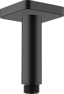 Держатель для верхнего душа HANSGROHE Vernis Shape 100 мм, матовый чёрный (26406670)