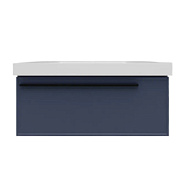 Тумба под раковину подвесная La Fenice Elba FNC-01-ELB-BG-90, синяя