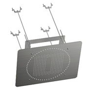 Верхний душ потолочный R452.03.09, графит
