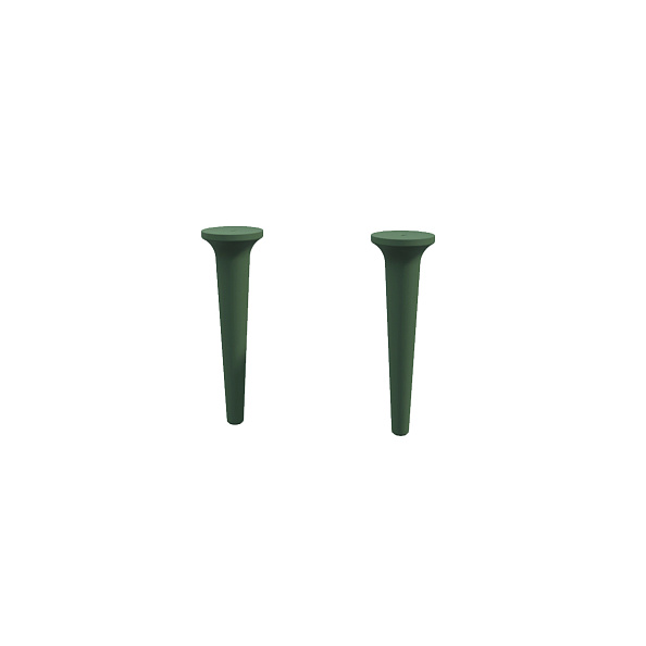 Ножки, комплект 2 штуки, высота 29 см, дерево Cezares Idra 90х90х290 (40436)