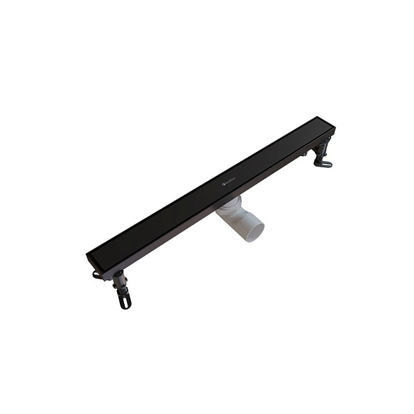 Душевой трап линейный Knotlor SDRW0600BL, матовый черный