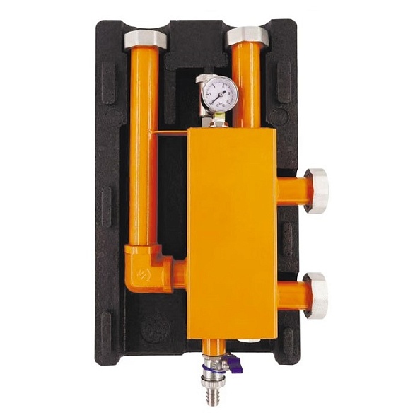 Гидравлическая стрелка Rommer с накидными гайками 1 1/2, 3 м3/ч (RDG-1015-004003)