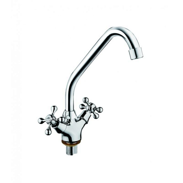 Смеситель для кухни D-Lin D153810-H, хром