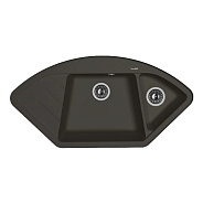 Кухонная мойка Florentina ВЕСТА 20.285.E1005.302, антрацит